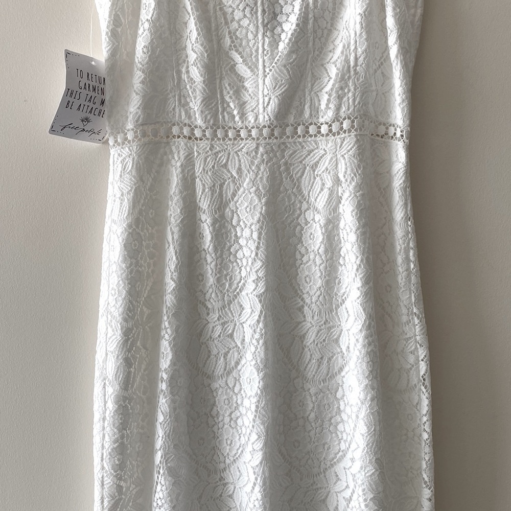 FP x SAYLOR Eizelle Dress in Ivory - Picture 10 of 15
